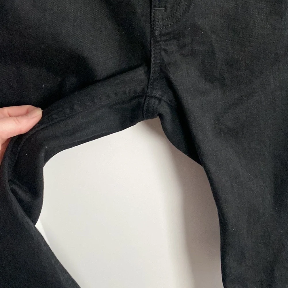Everlane Black Straight Ankle Jeans EUC